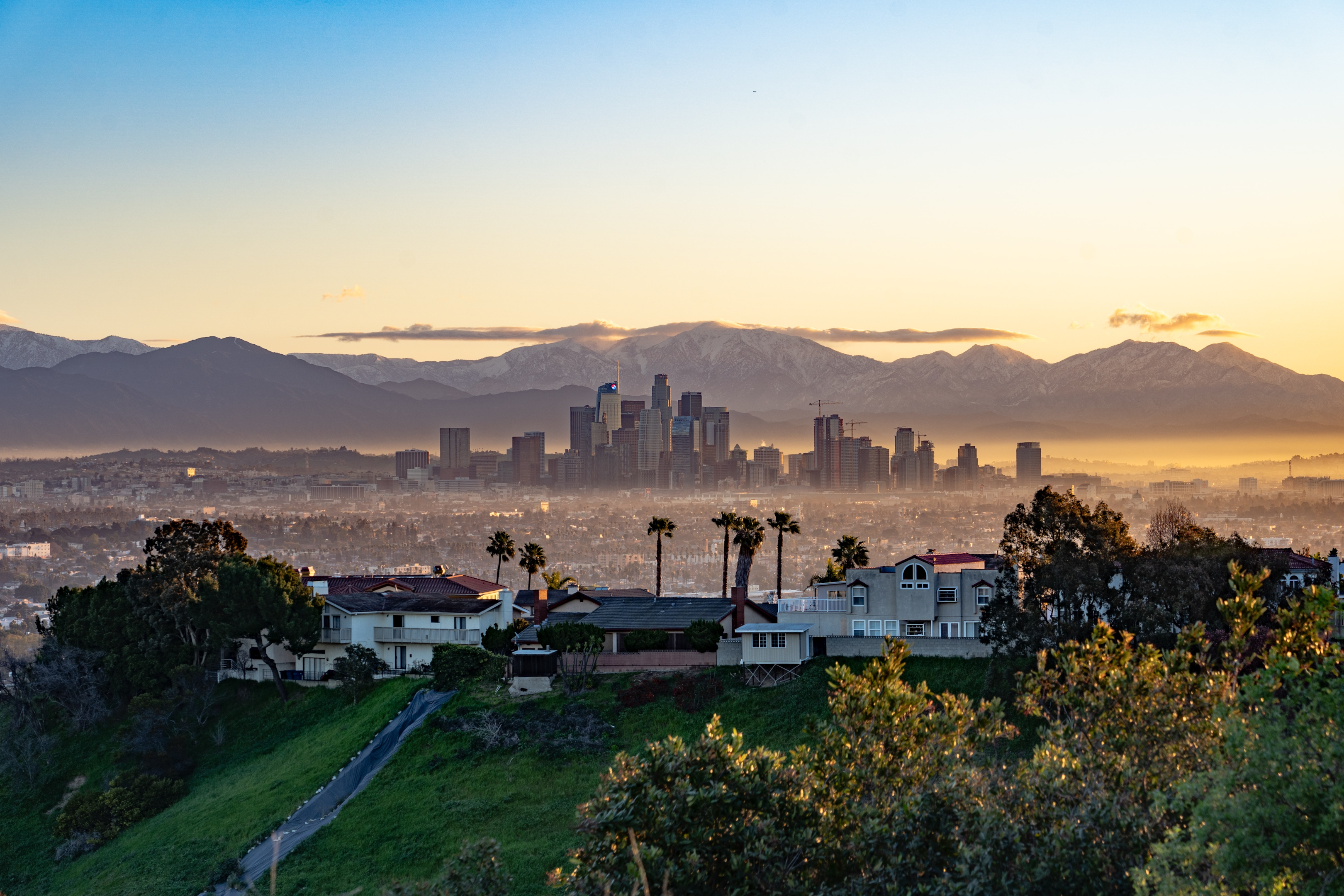 View of LA from the Hills