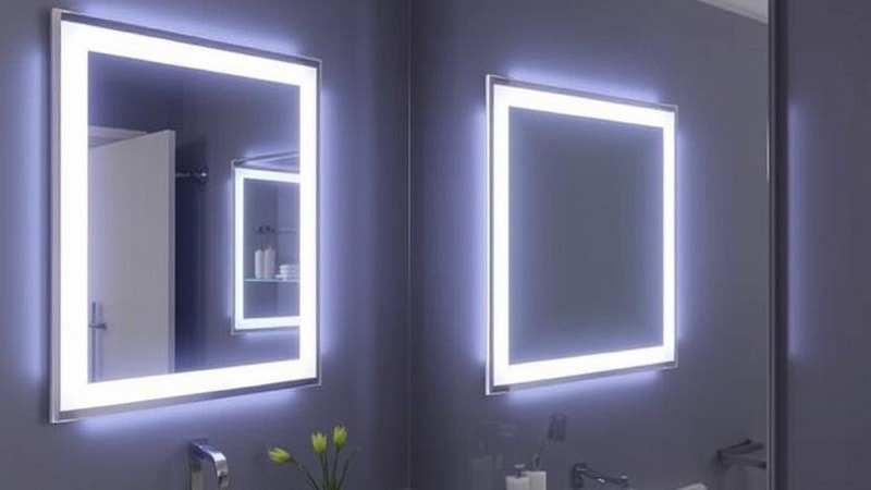 Backlit LED Mirrors