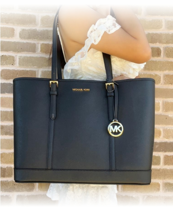 Michael Kors Leather Laptop Tote