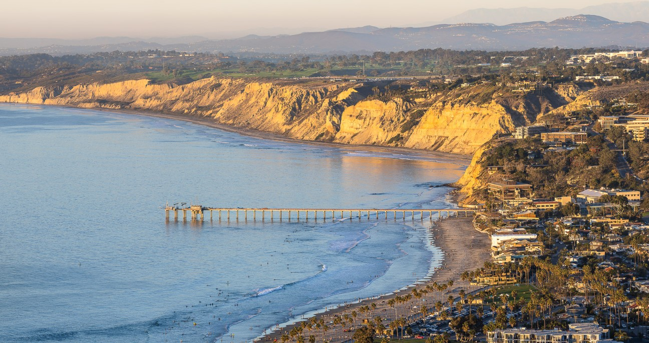 Scripps Pier in La Jolla Sand Diego | Source: Oceanlight.com