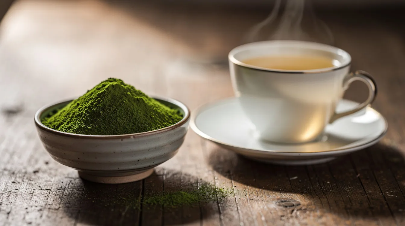 Matcha w proszku i zielona herbata liściasta – porównanie dwóch form zielonej herbaty