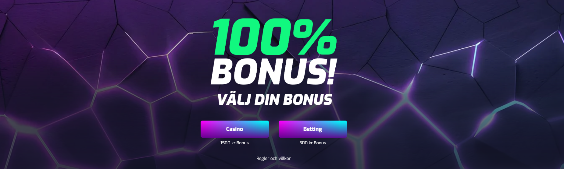 X3000 Casino bonus – 100 % upp till 1 500 kr & X3000 oddsbonus – 100 % upp till 500 kr