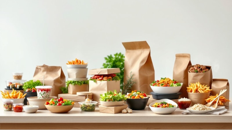 Multiple takeaway box types