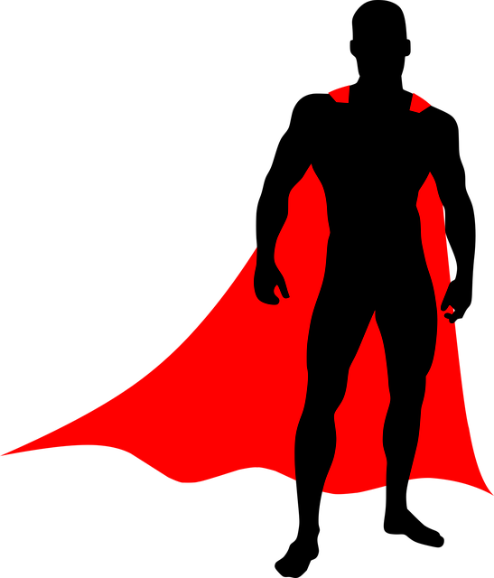 hero, silhouette, achievement