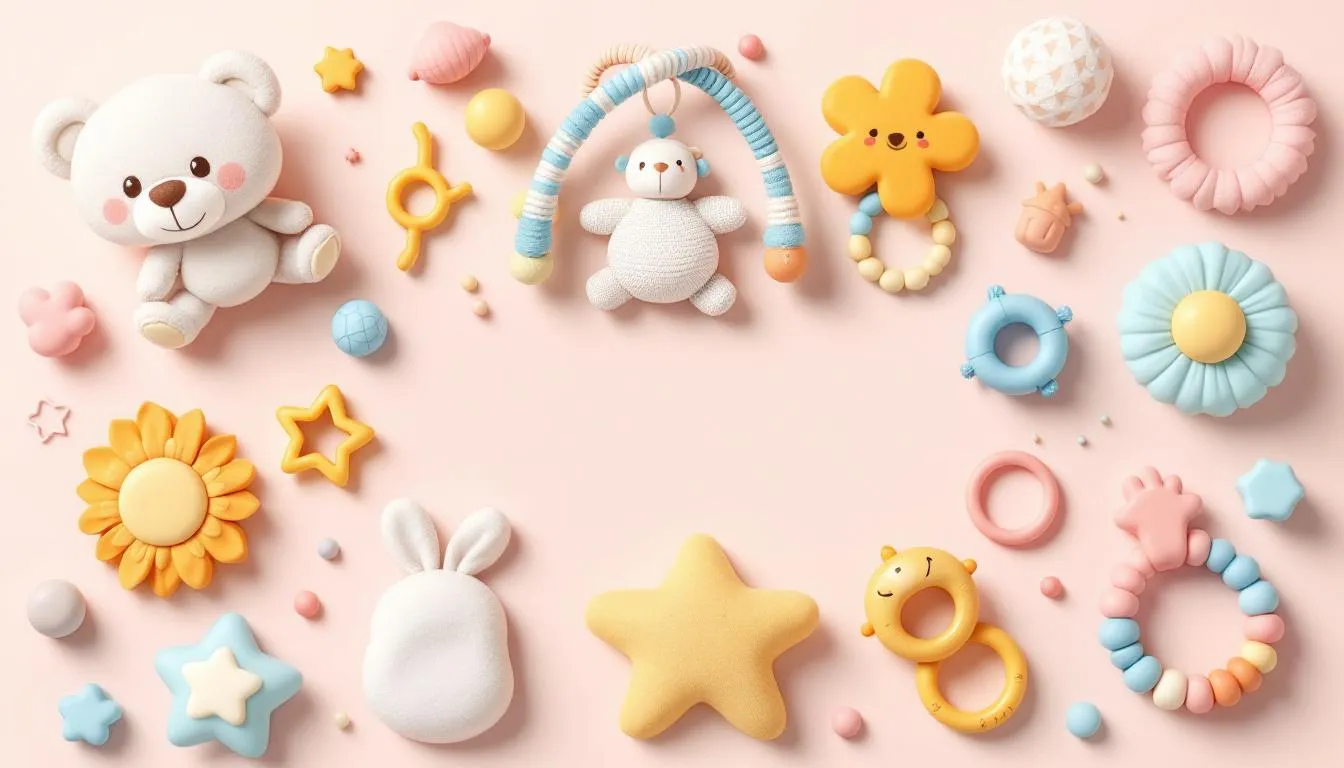 Developmental toys for babies that are both practical and cute.