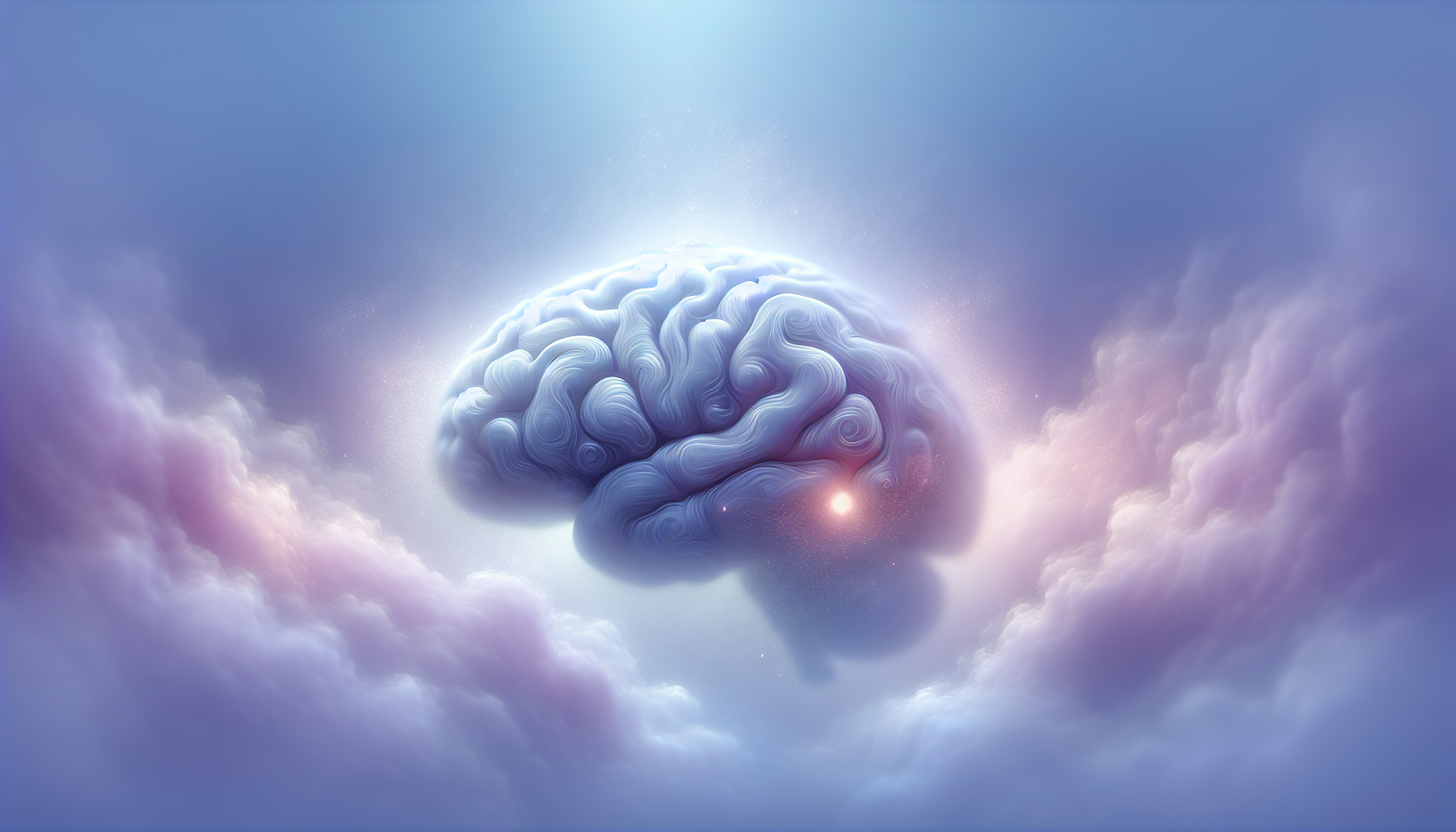 An illustration depicting brain fog and its effects on cognitive function.