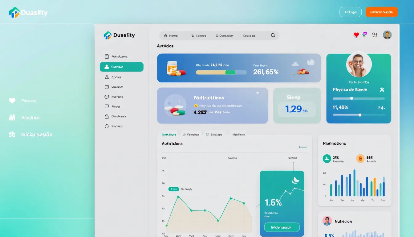 Herramientas para crear y gestionar fichas electrónicas, mostrando pantallas de software.