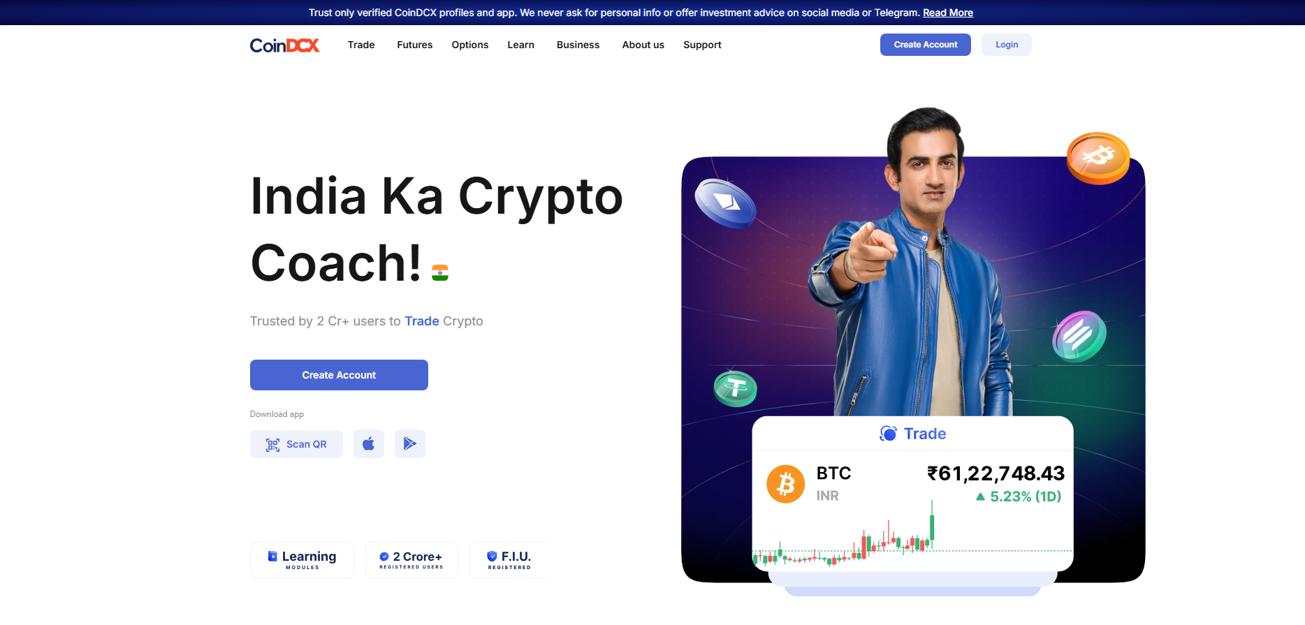 CoinDCX - Best Crypto Exchanges in India