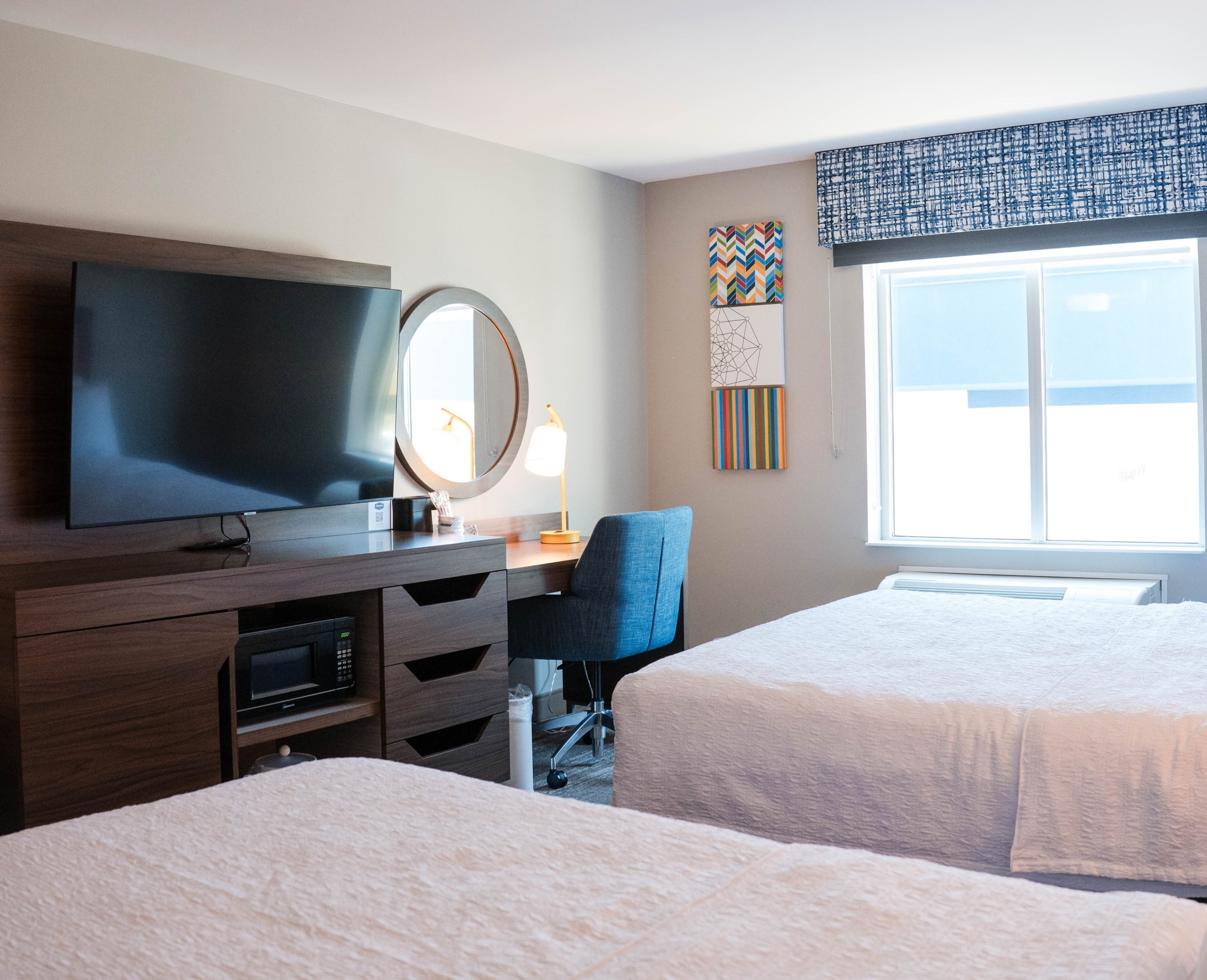 A sample room at Hampton Inn Nicholasville Brannon Crossing hotel near rupp arena
