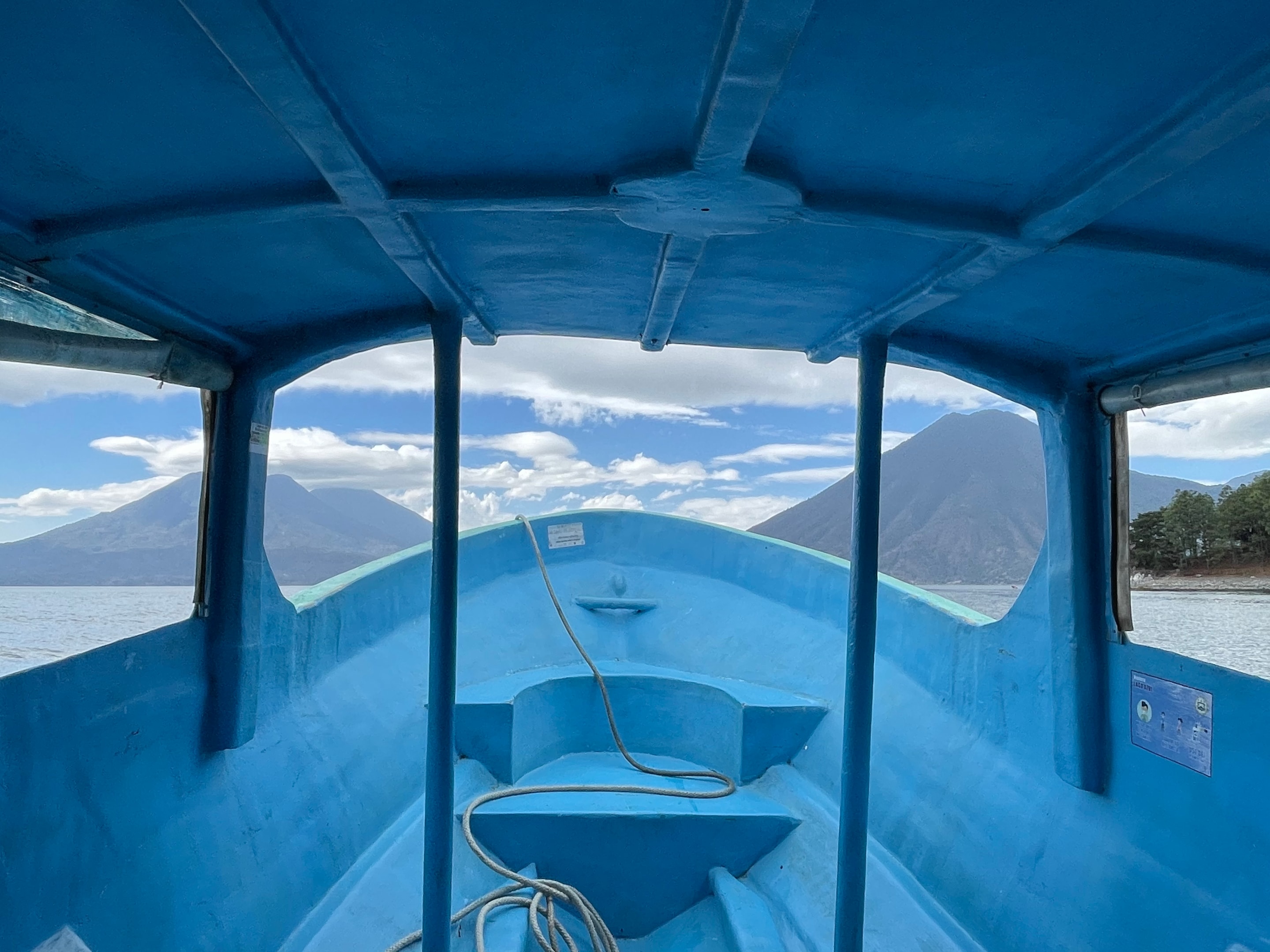 Boat Ride Lake Atitlan, Guatemala