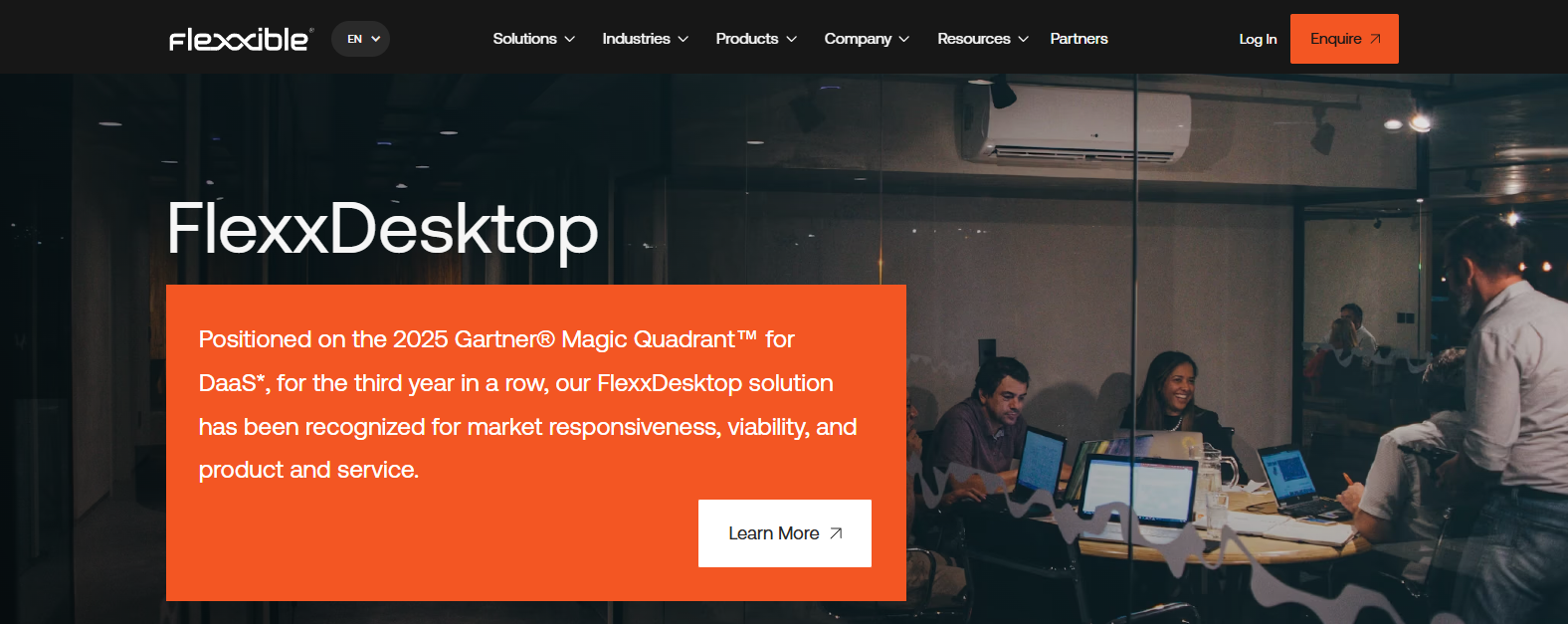 FlexxDesktop Desktop as a Service platform delivering secure virtual desktops, enterprise cloud workspace solutions, and scalable remote access for modern hybrid workforces.