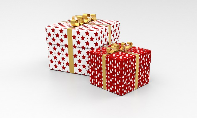 presents, packages, gifts