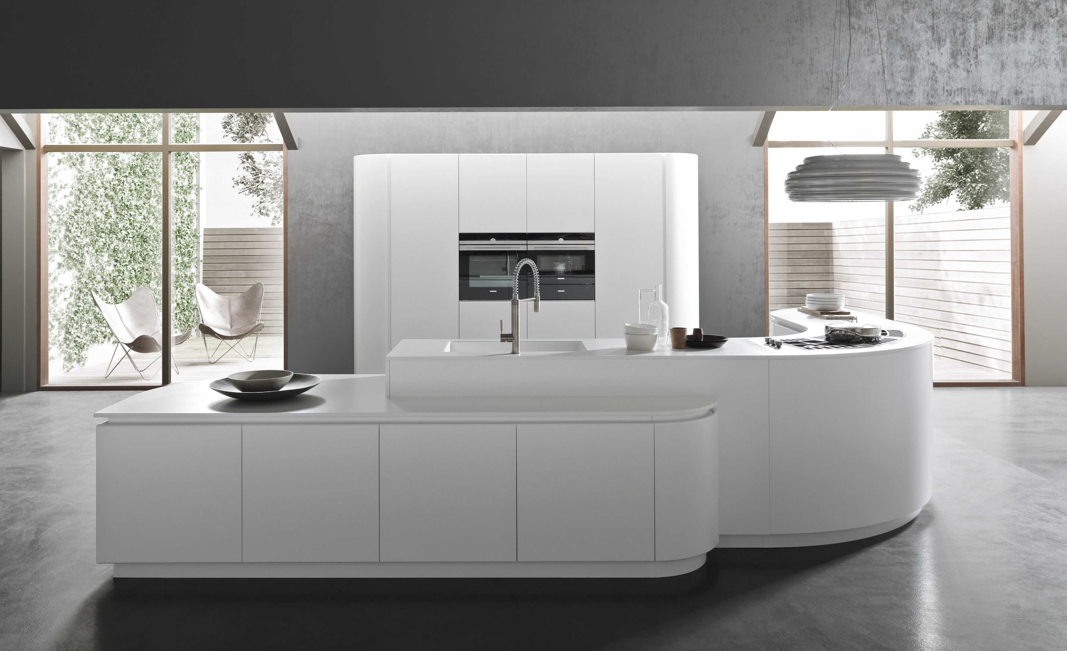 Customized modern kitchen with unique design - Pedini Miami