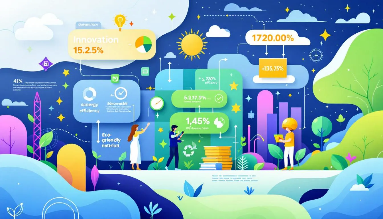 Sustainable manufacturing practices showcased by green tech startups.