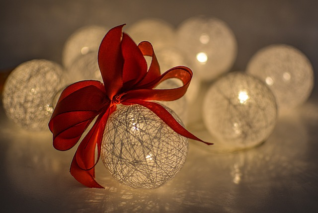 christmas, decoration, bauble craft idea