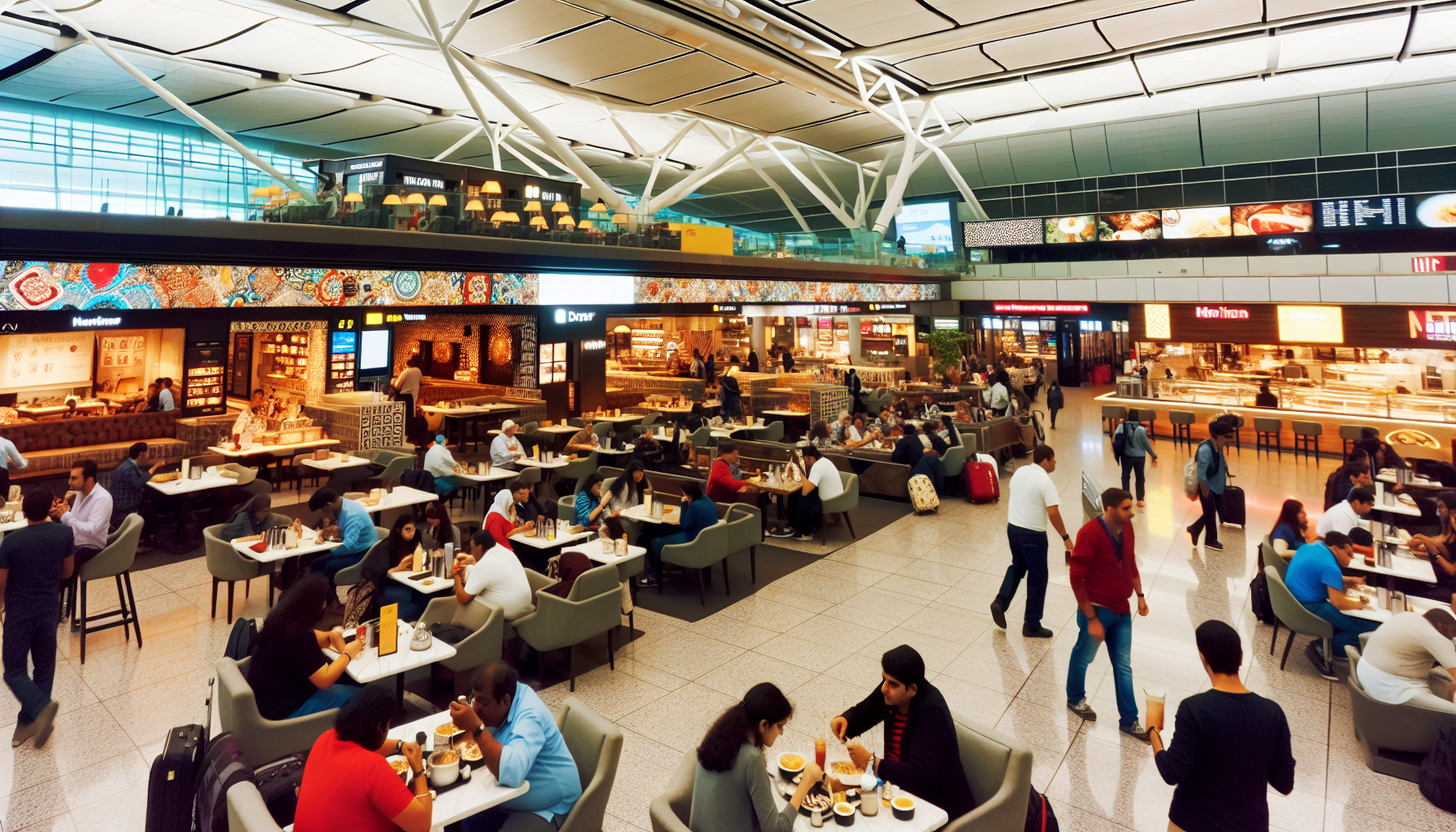 Dining options at JFK Terminal 4