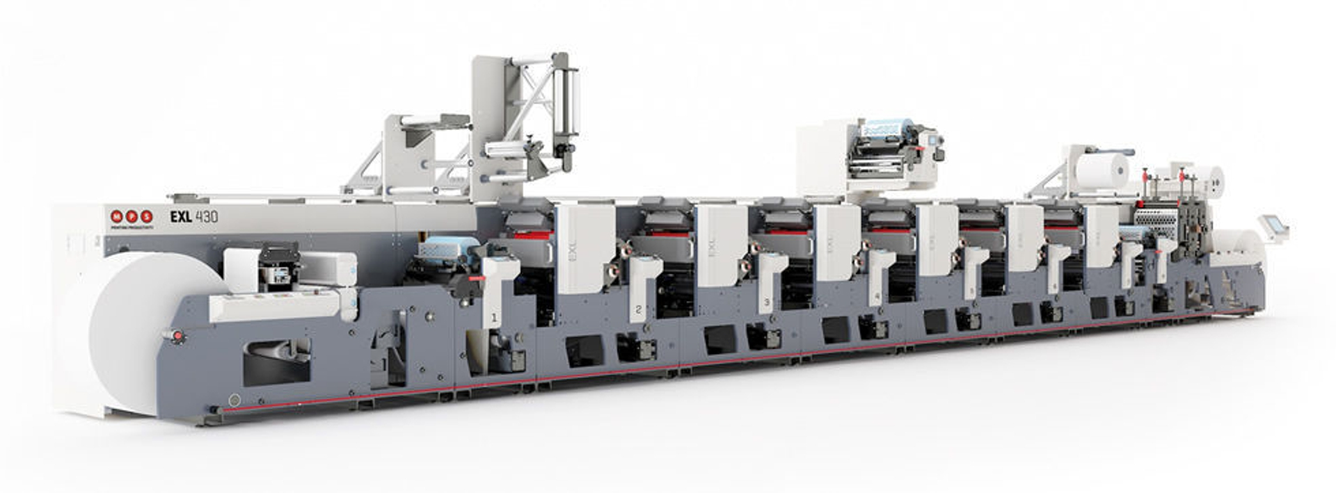 Web-fed offset (lithographic) printing press
