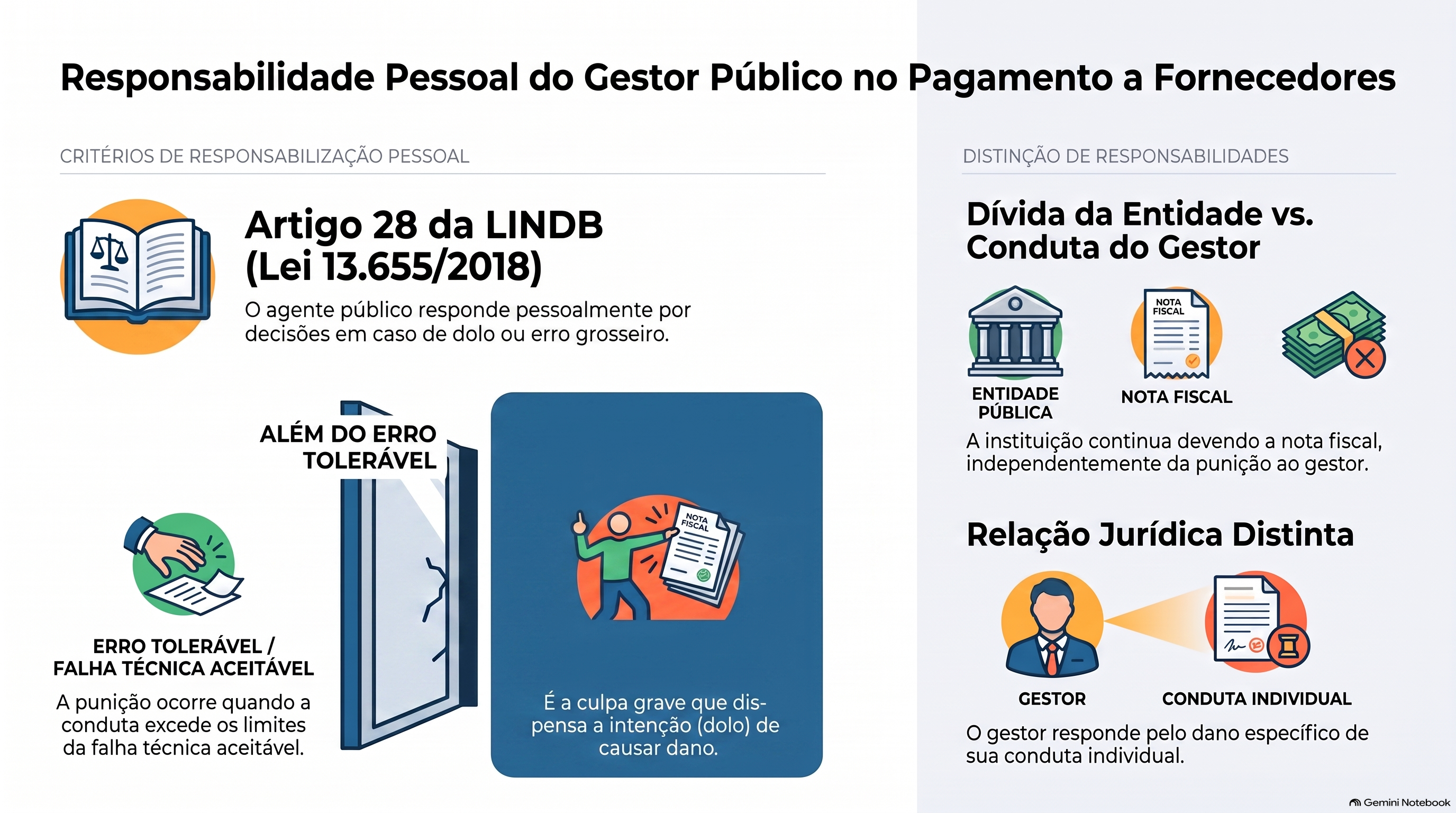 Gestor p&uacute;blico pode ser punido por n&atilde;o pagar o fornecedor?