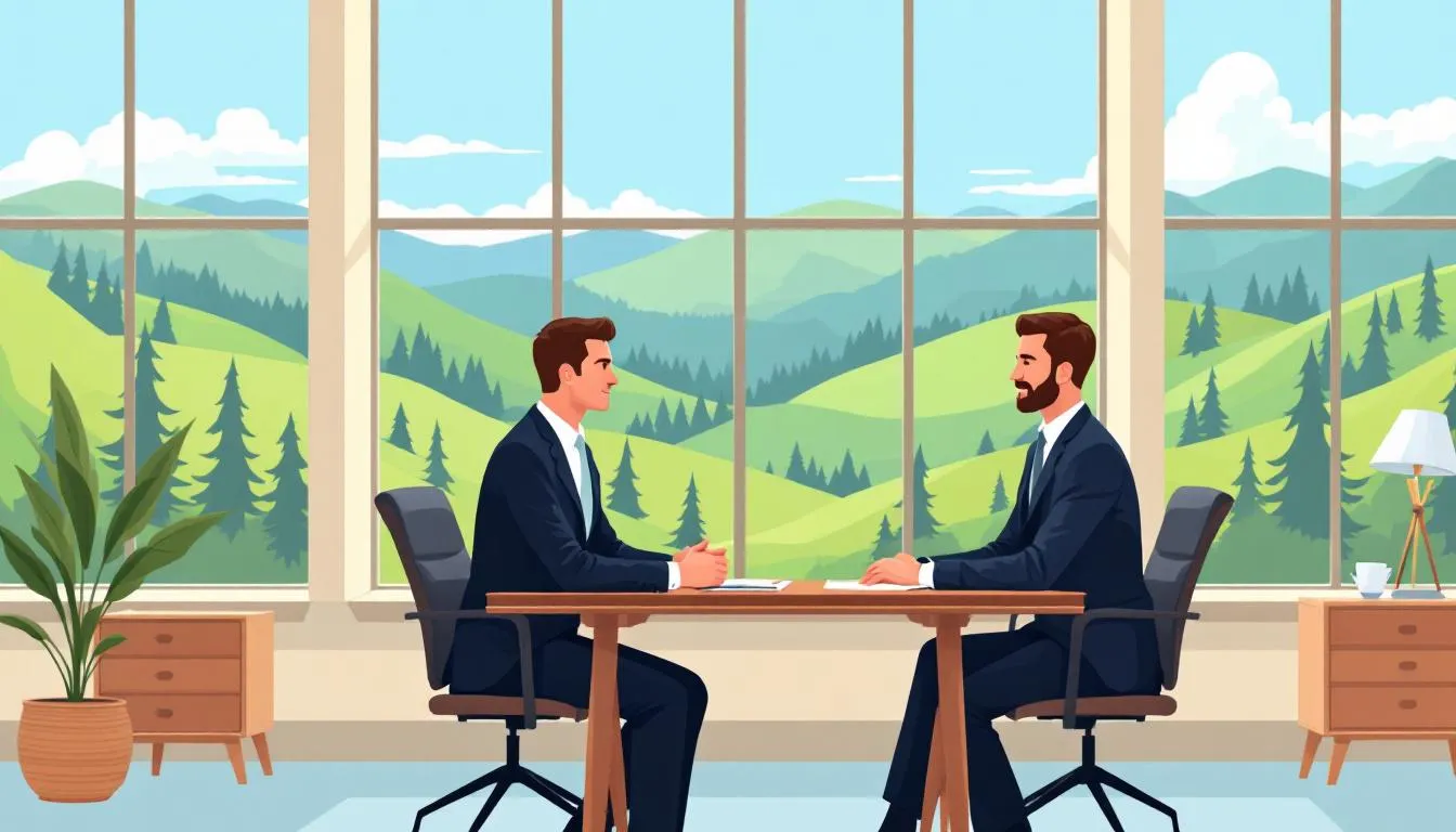 A personalized legal strategy session between an attorney and a client.