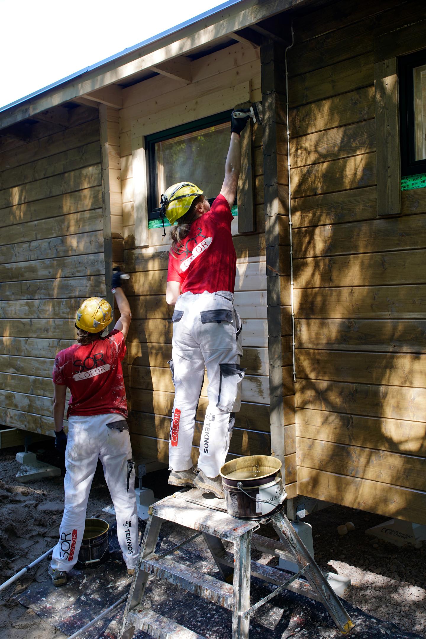 Uudet höylähirsipinnat ovat tiiviitä ja pystyvät imeyttämään vain yhden käsittelyn. 