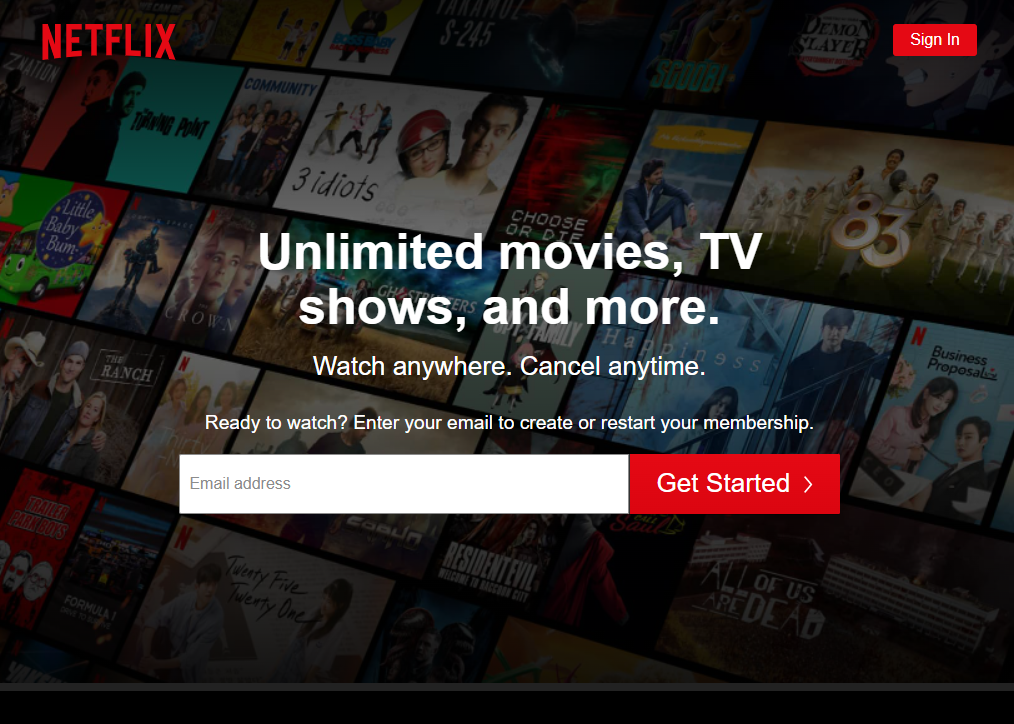 netflix app for android tv