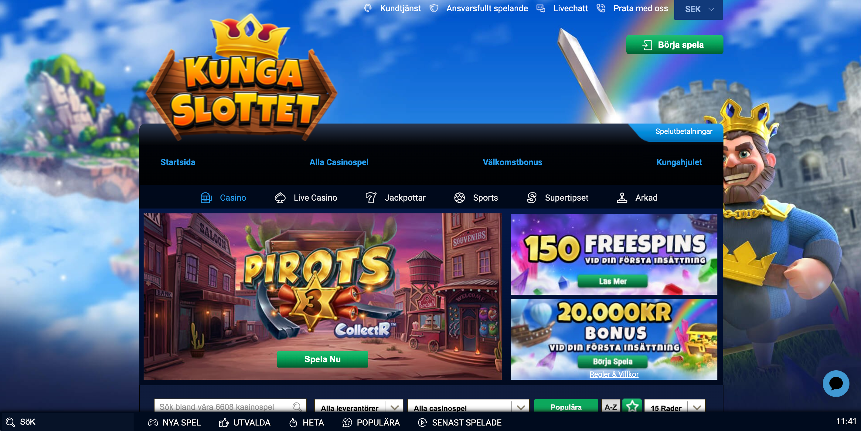 Kungaslottet casino