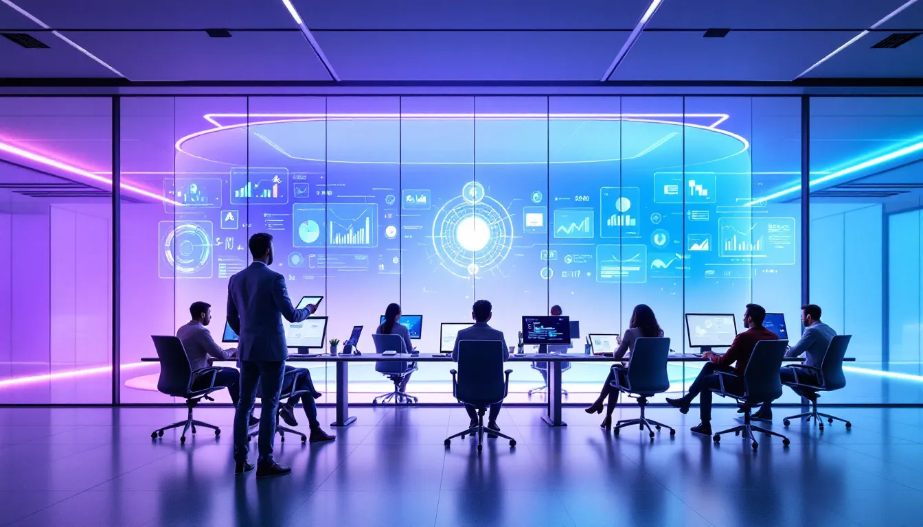 An engaging visual of user experience enhancement through Workday Assistant, reflecting the integration of AI in business.