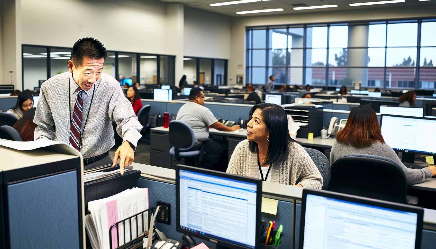 Human resources department at Upland Unified School District