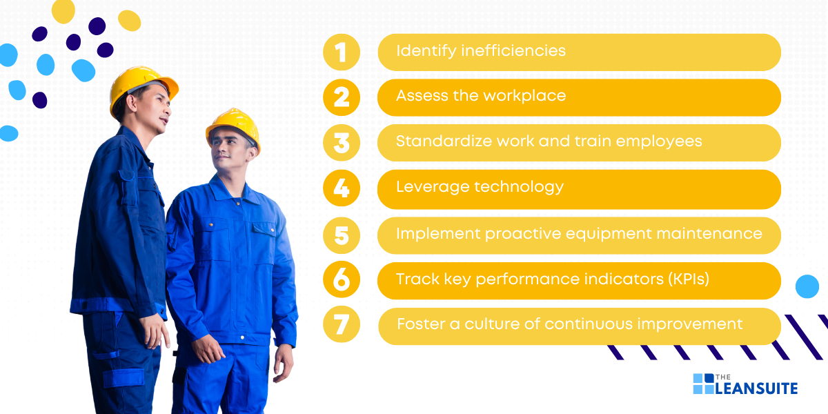 7 ways to improve production efficiency in manufacturing