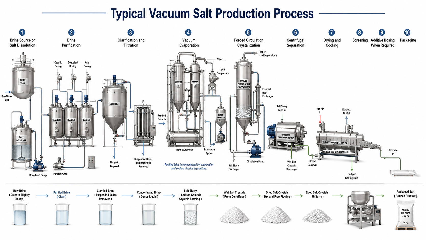 Salt. Process Building Salt Washing vs Vacuum Salt Production: How to Choose the Right Salt ...