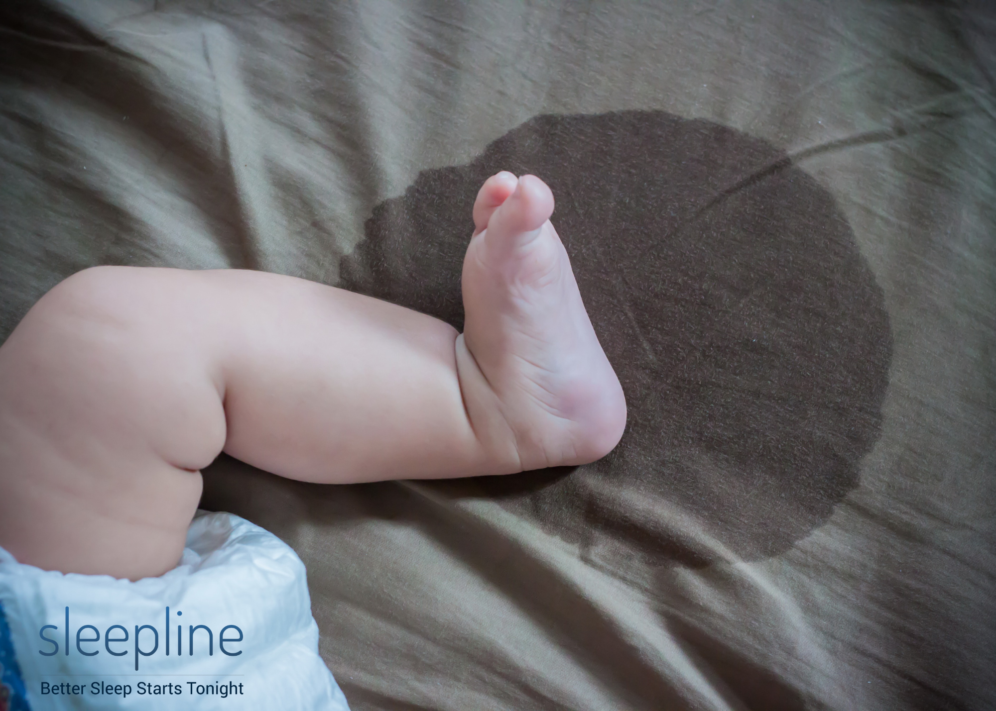 Urine stains on a mattress