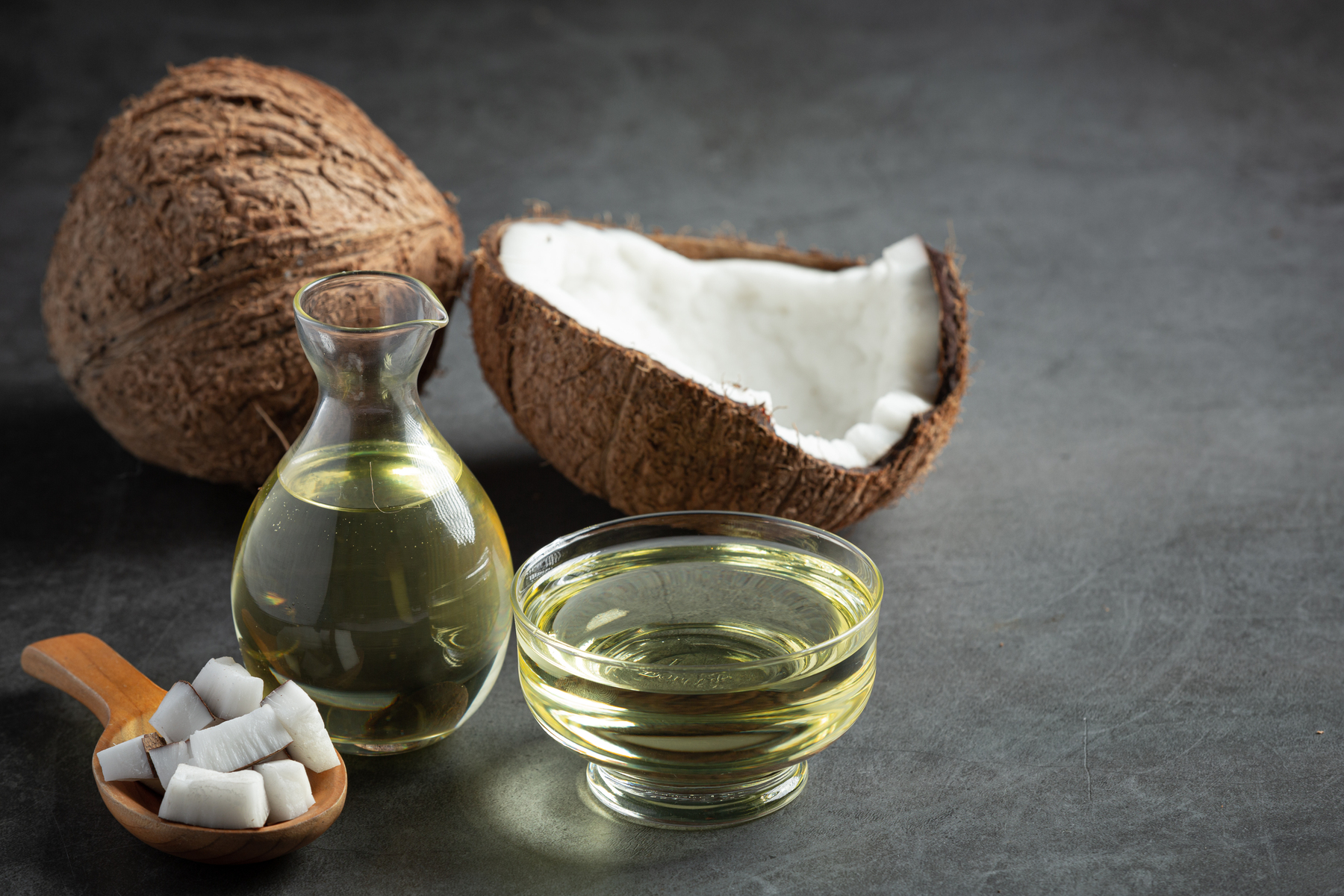 Coconut Oil for South Indian Cuisine Preparation