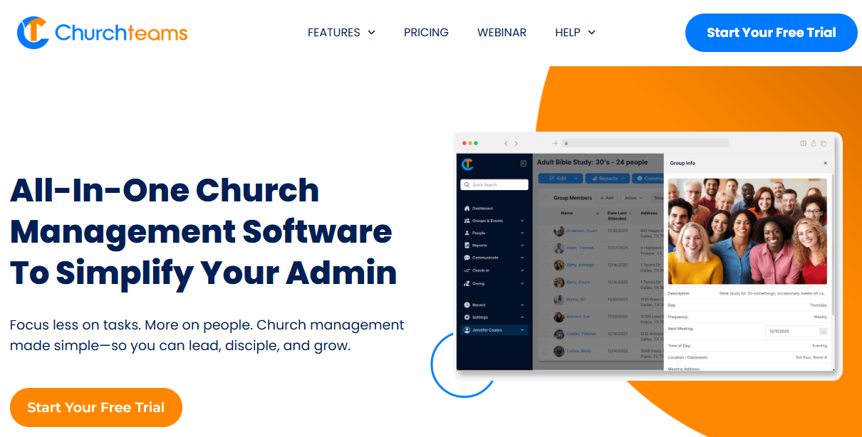 What Are The 11 Best Church Software for 2026? 12 churchteams