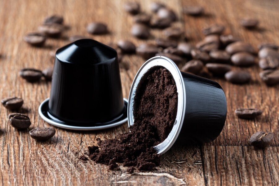 Cápsulas de café. Fonte: Freepik