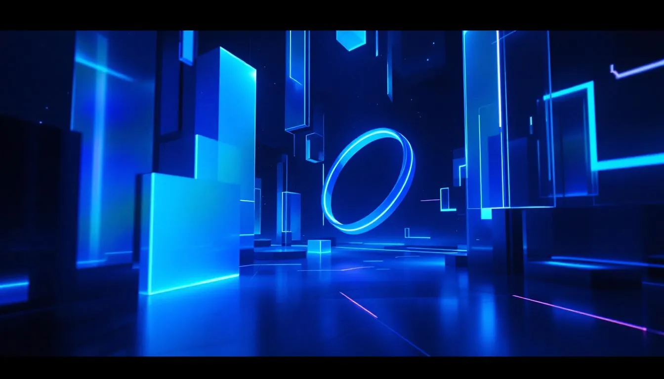 An artistic representation of generative AI influencing creative design