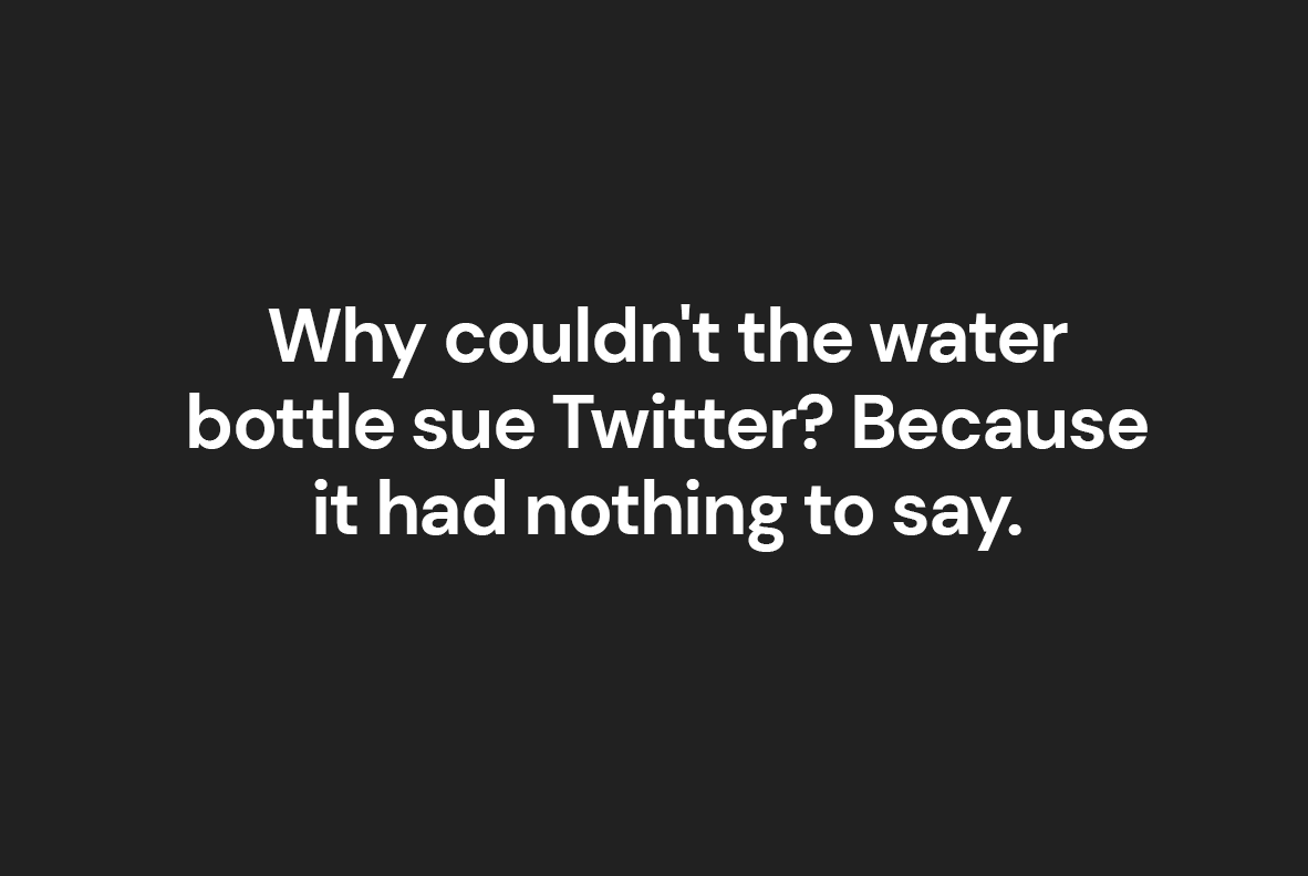 water puns