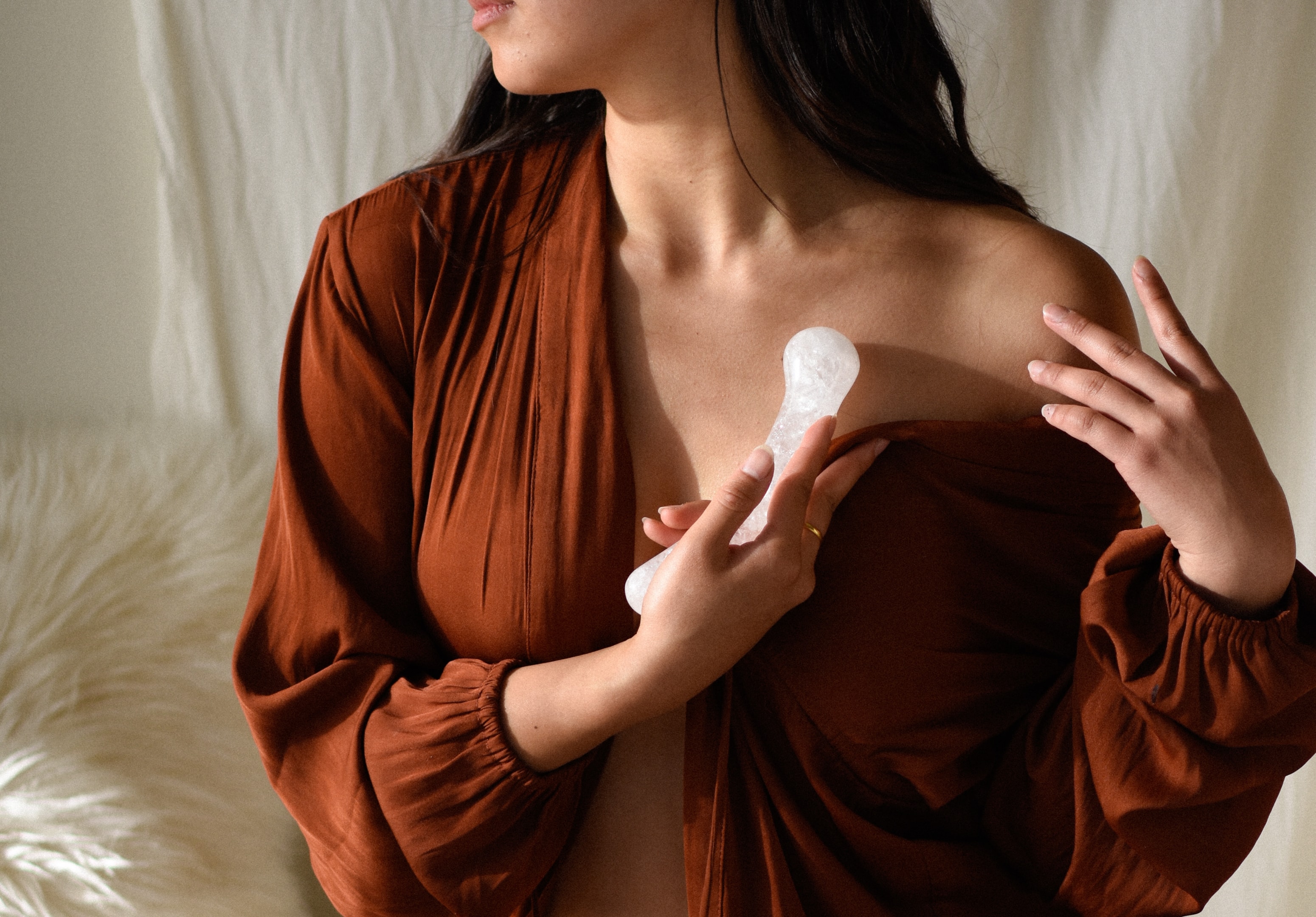 crystal wands for sexual health and to relieve stress