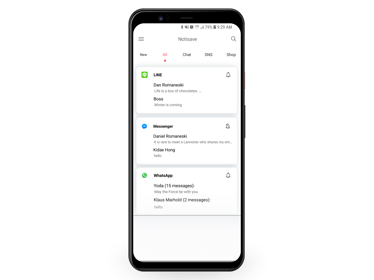 notisave android app