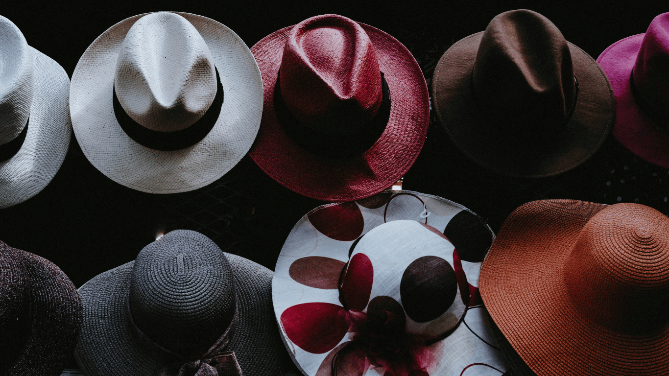 different cowboy hats