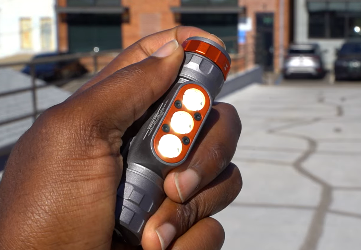 Nebo Transcend drop test