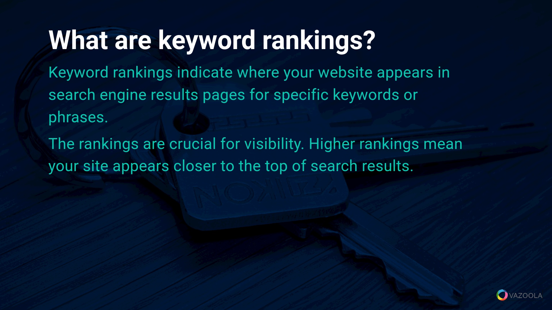 What are keyword rankings