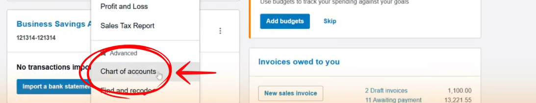 Setting Up Xero Chart of Accounts Malaysia 2
