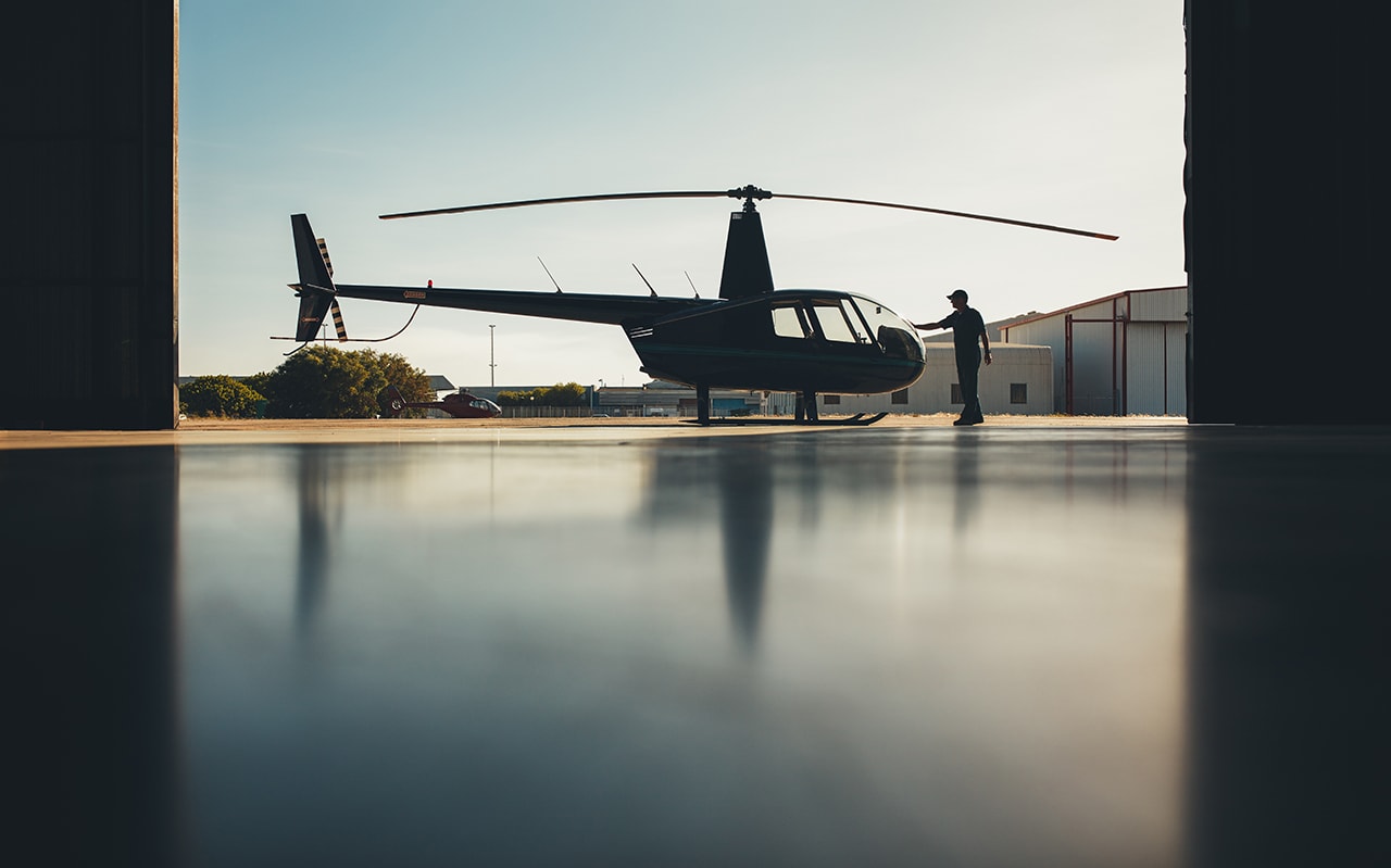 Helicopter flight training program Denver