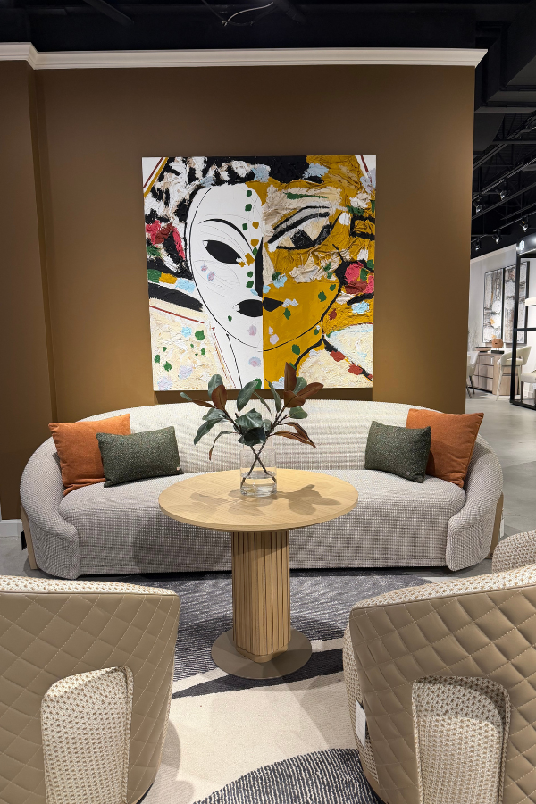 the Adriana Hoyos showroom at High Point Market