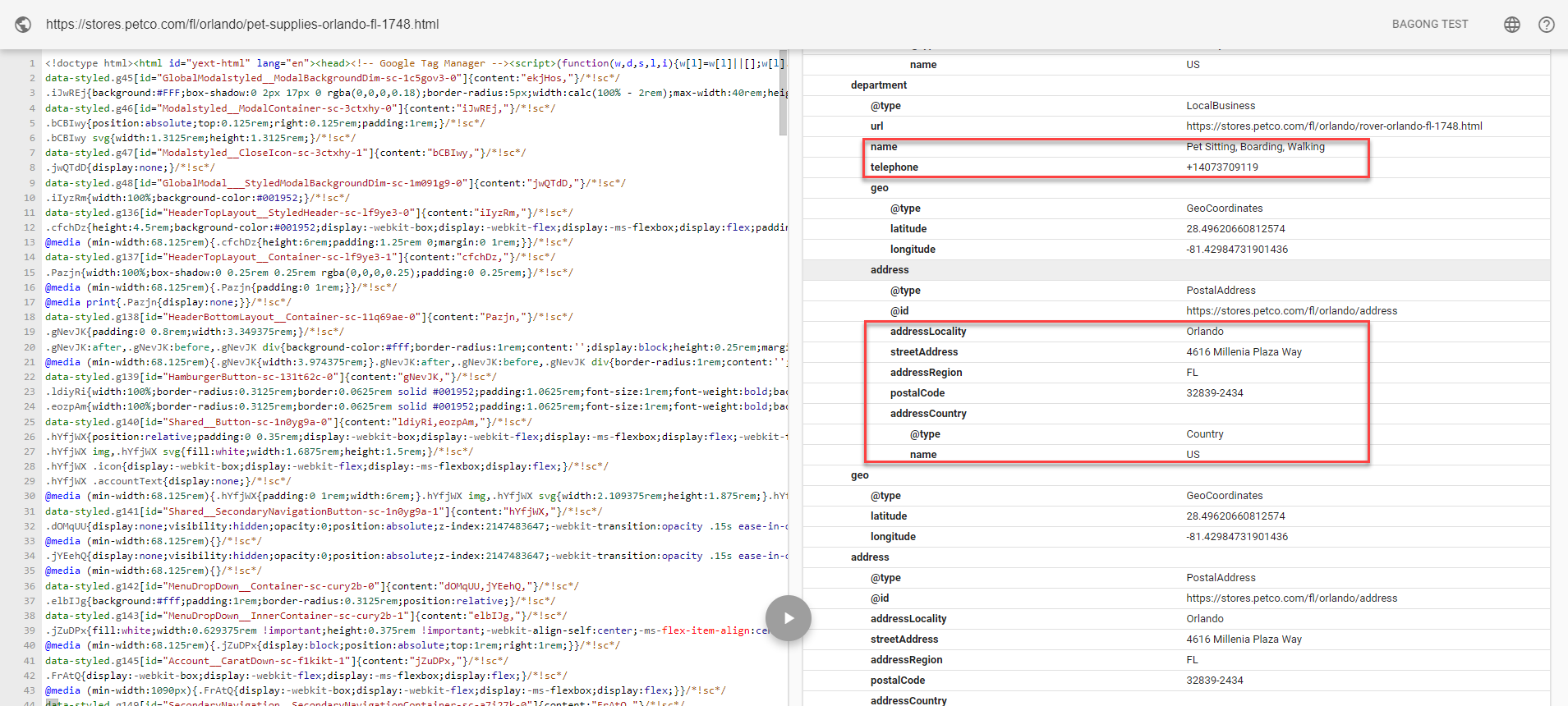 schema.org validator for localbusiness schema markup