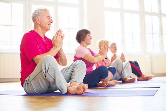 Flexibility and Balance exercises for seniors