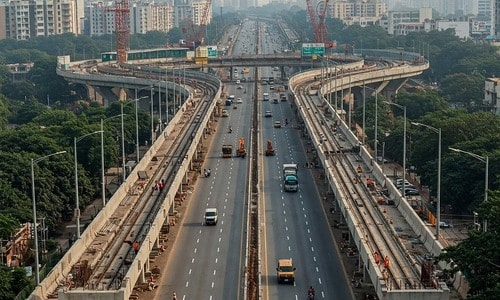 Infrastructure growth in Wagholi Pune with widened roads and upcoming metro development