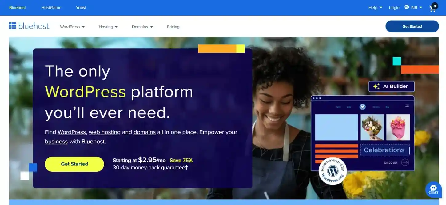 bluehost hosting review
