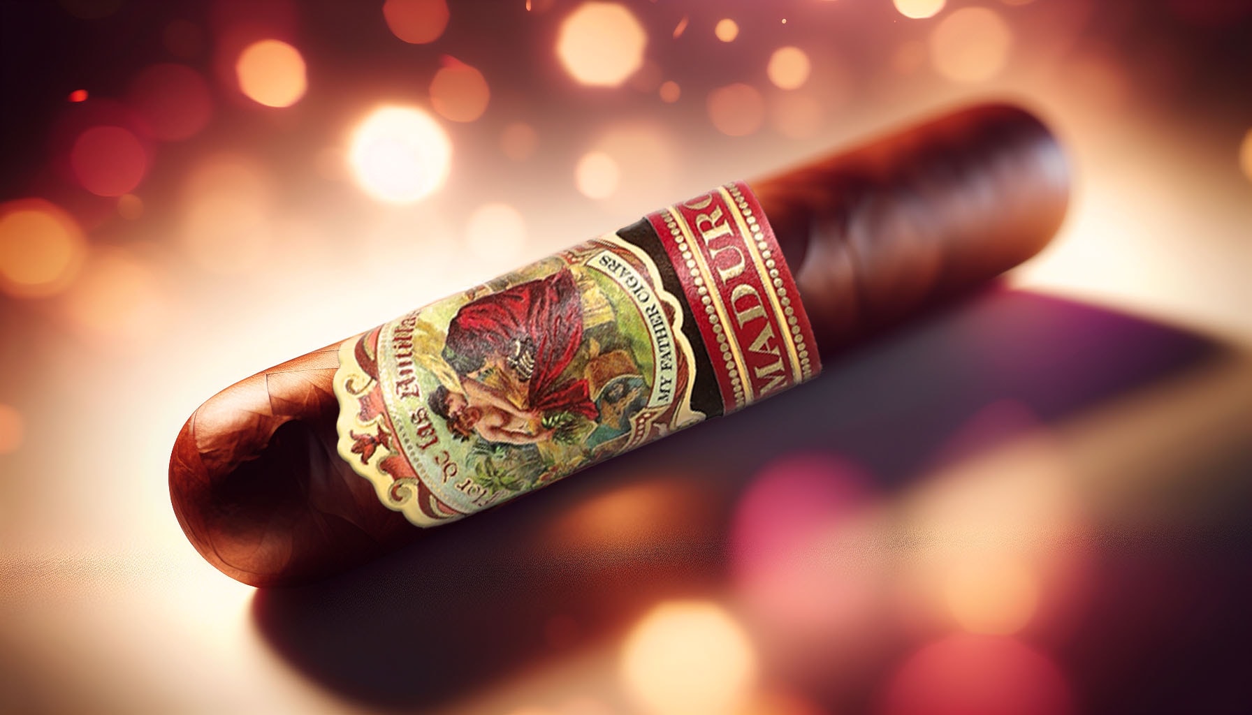 An illustration of a Flor de las Antillas Torpedo Maduro cigar showcasing its aesthetic appeal.