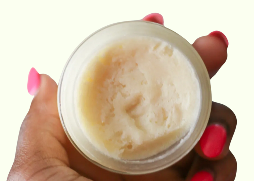 Butter and oil skincare.